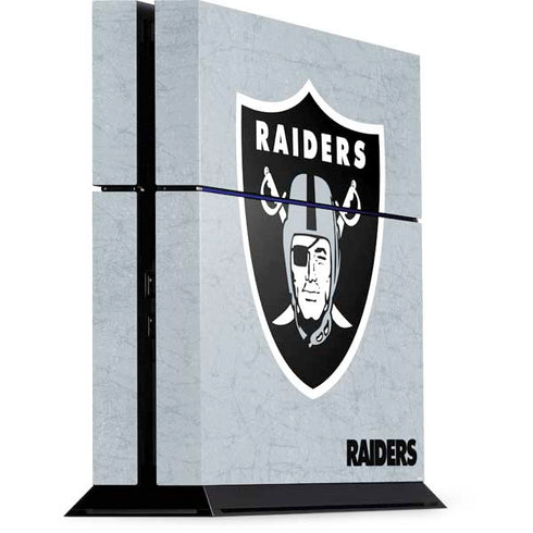NFL Las Vegas Raiders - Alternate Distressed PlayStation PS4 Skins