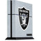 NFL Las Vegas Raiders - Alternate Distressed PS4 Console Skin