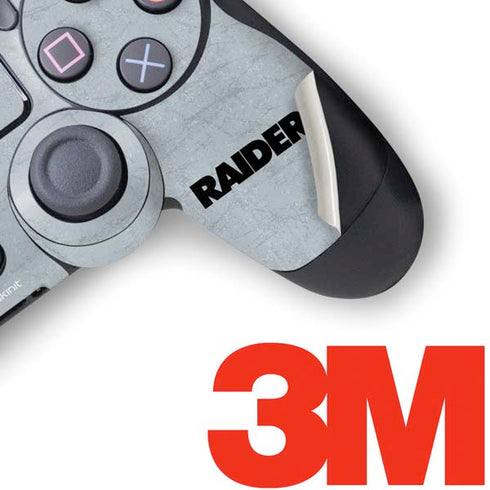 NFL Las Vegas Raiders - Alternate Distressed PS4 Pro/Slim Controller Skin
