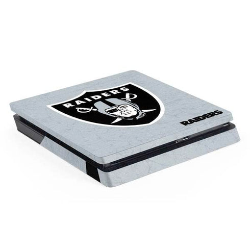 NFL Las Vegas Raiders - Alternate Distressed PS4 Slim Skin