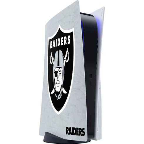 NFL Las Vegas Raiders - Alternate Distressed PlayStation PS5 Skins
