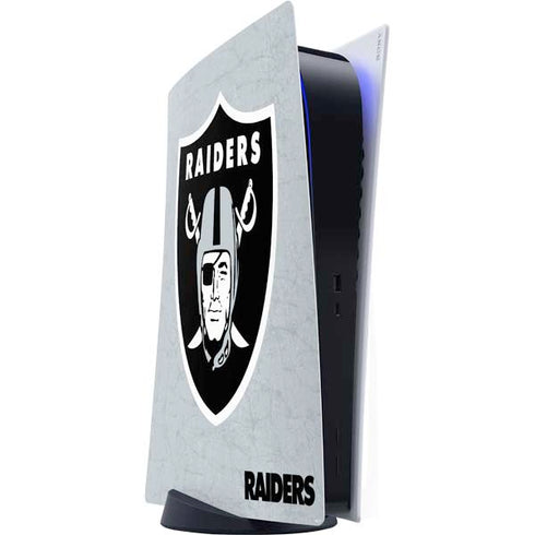 NFL Las Vegas Raiders - Alternate Distressed PlayStation PS5 Skins