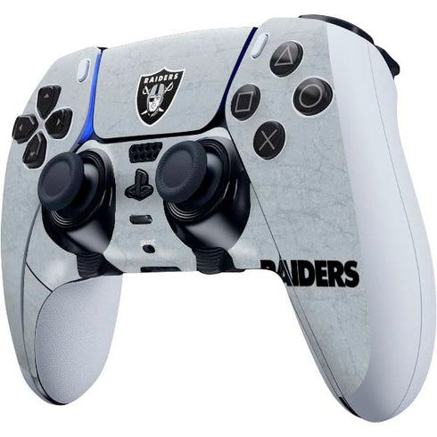 NFL Las Vegas Raiders - Alternate Distressed PS5 DualSense Edge Pro Controller Skin