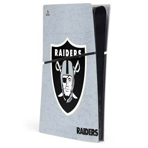 NFL Las Vegas Raiders - Alternate Distressed PlayStation PS5 Skins