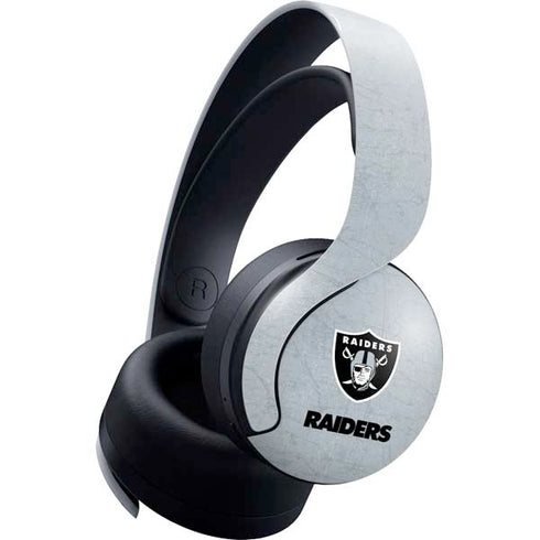 NFL Las Vegas Raiders - Alternate Distressed PULSE 3D Wireless Headset for PS5 Skin