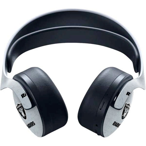 NFL Las Vegas Raiders - Alternate Distressed PULSE 3D Wireless Headset for PS5 Skin