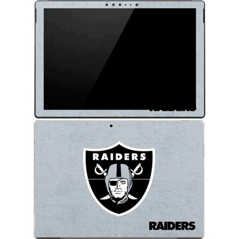 NFL Las Vegas Raiders - Alternate Distressed Surface Pro 4 Skin