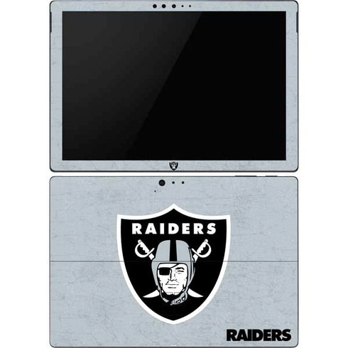 NFL Las Vegas Raiders - Alternate Distressed Surface Pro 6 Skin