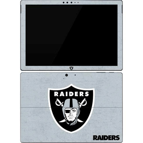 NFL Las Vegas Raiders - Alternate Distressed Surface Pro 7 Skin