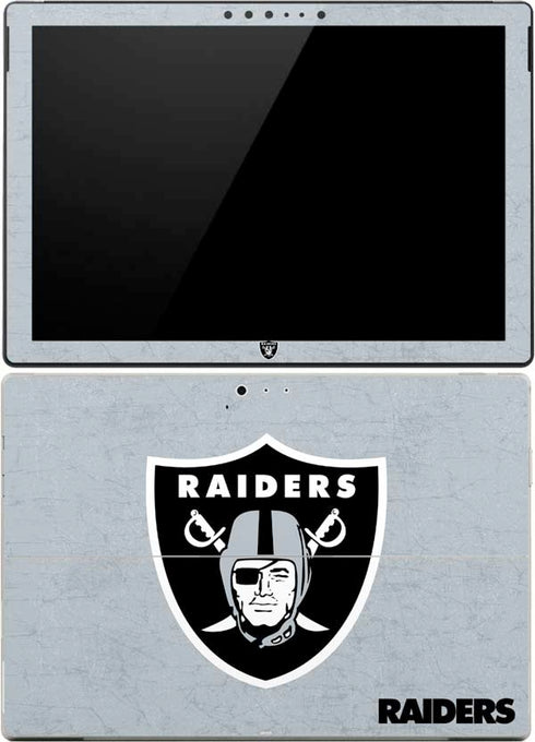 NFL Las Vegas Raiders - Alternate Distressed Surface Pro (2017) Skin