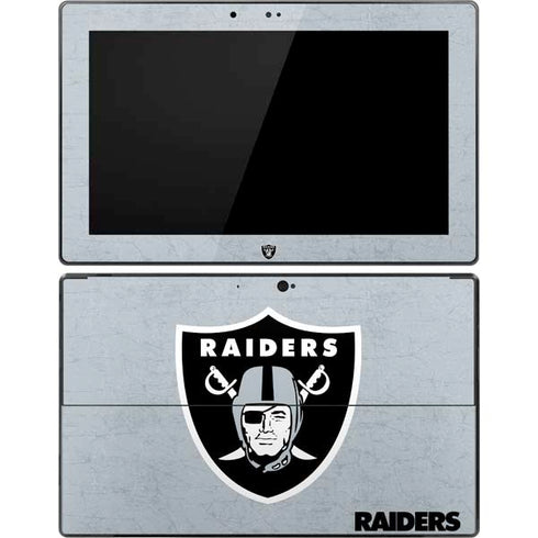 NFL Las Vegas Raiders - Alternate Distressed Surface Pro Tablet Skin