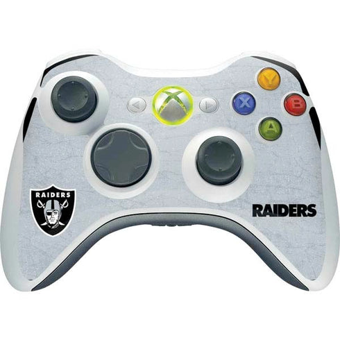 NFL Las Vegas Raiders - Alternate Distressed Xbox 360 Wireless Controller Skin