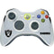 NFL Las Vegas Raiders - Alternate Distressed Xbox 360 Wireless Controller Skin