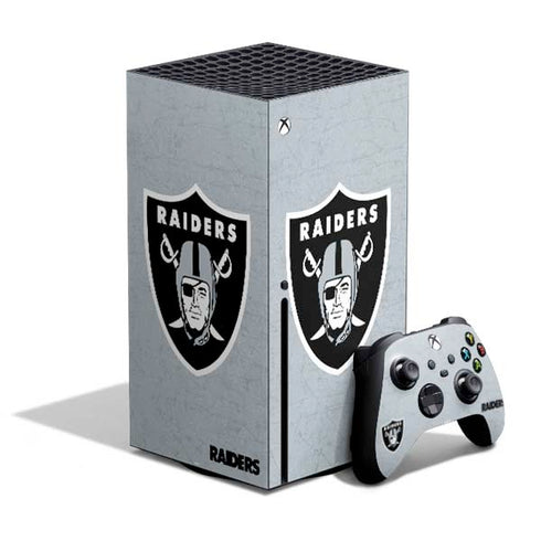 NFL Las Vegas Raiders - Alternate Distressed Xbox Series X Skins