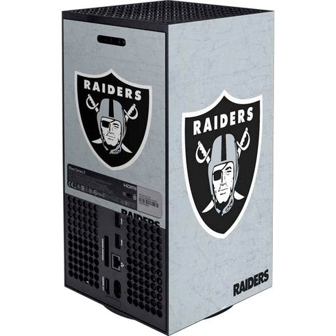 NFL Las Vegas Raiders - Alternate Distressed Xbox Series X Bundle Skin