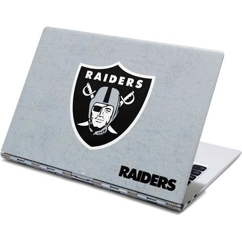 NFL Las Vegas Raiders - Alternate Distressed Yoga 910 2-in-1 14in Touch-Screen Skin