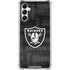NFL Las Vegas Raiders Black & White Gabb Phone 4 Clear Case