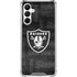NFL Las Vegas Raiders Black & White Galaxy A16 5G Clear Case