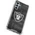 NFL Las Vegas Raiders Black & White Galaxy A16 5G Clear Case