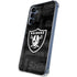 NFL Las Vegas Raiders Black & White Galaxy A35 5G Clear Case
