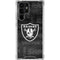 NFL Las Vegas Raiders Black & White Galaxy S23 Ultra Clear Case