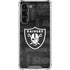 NFL Las Vegas Raiders Black & White Galaxy S24 FE Clear Case