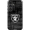 NFL Las Vegas Raiders Black & White Galaxy S25 Impact Case