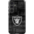 NFL Las Vegas Raiders Black & White Galaxy S25 Impact Case