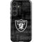 NFL Las Vegas Raiders Black & White Galaxy S25 Plus Impact Case