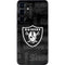 NFL Las Vegas Raiders Black & White Galaxy S25 Skin