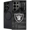 NFL Las Vegas Raiders Black & White Galaxy S25 Ultra Kickstand Case