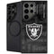 NFL Las Vegas Raiders Black & White Galaxy S24 Ultra Kickstand Case