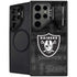 NFL Las Vegas Raiders Black & White Galaxy S24 Ultra Kickstand Case