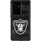 NFL Las Vegas Raiders Black & White Galaxy S24 Ultra Waterproof Case