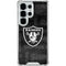 NFL Las Vegas Raiders Black & White Galaxy S25 Ultra Clear Case