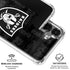 NFL Las Vegas Raiders Black & White Galaxy S26 Plus Clear Case