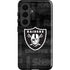 NFL Las Vegas Raiders Black & White Galaxy S26 Plus Impact Case