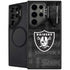 NFL Las Vegas Raiders Black & White Galaxy S26 Ultra Kickstand Case