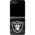 NFL Las Vegas Raiders Black & White Galaxy Z Flip6 Skin