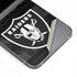 NFL Las Vegas Raiders Black & White Galaxy Z Flip6 Skin