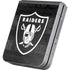 NFL Las Vegas Raiders Black & White Galaxy Z Flip6 Skin