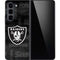 NFL Las Vegas Raiders Black & White Galaxy Z Fold5 5G Skin