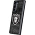 NFL Las Vegas Raiders Black & White Galaxy Z Fold5 5G Skin
