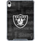 NFL Las Vegas Raiders Black & White iPad 11th Gen (2025) Clear Case