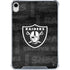 NFL Las Vegas Raiders Black & White iPad 11th Gen (2025) Clear Case