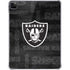 NFL Las Vegas Raiders Black & White iPad Pro 11in (2024) Clear Case