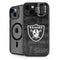 NFL Las Vegas Raiders Black & White iPhone 13 Kickstand Case