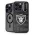 NFL Las Vegas Raiders Black & White iPhone 13 Pro Kickstand Case