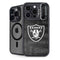 NFL Las Vegas Raiders Black & White iPhone 14 Pro Kickstand Case