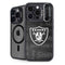 NFL Las Vegas Raiders Black & White iPhone 14 Pro Max Kickstand Case